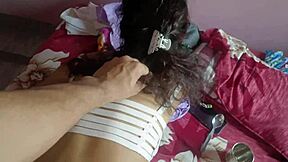 Fucked by gym trainer in tight shorts during workout