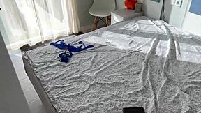 I'm tired of just watching, but let me use your mouth step sis - stepsister caught me and I fuck her mouth cum on face.