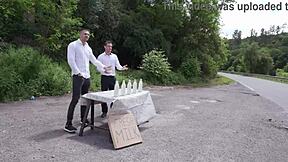 ria sunn takes 5on1 atm balls deep dap deepthroat milk stuff rough gapes pee drink cocktail shower cum swallow