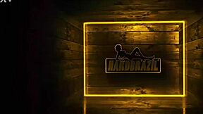 a hot one bent over for bareback anal creampie in wet pussy