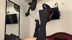 Mi especial de halloween con gran culo latina de 18 años en un encuentro tabú.