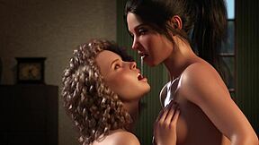 Two Hot Girls Suck Massive Cock and One Gets Mouth Filled with Cum!