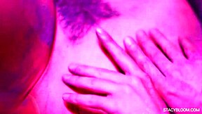 Horny Brunette Babe Poses In Lingerie And Masturbates With Dildo In Bathroom