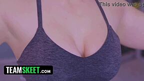 Hey, check out Riley Reign and Ken Feels in this athletic workout with cowgirl riding and spanking! 💪