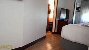 Redhead Stepsis Cherry Cheech Rides Big Cock in Holiday Roleplay, Feels Incredible in Cowgirl and Doggystyle