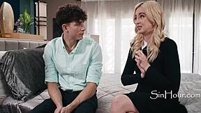 Lexi Lore, the petite blonde, takes anal fucking from Parker Ambrose. This good Christian girl preserves virginity by choosing ass instead.