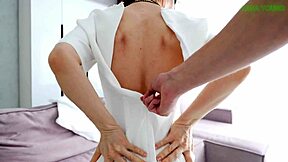 my friend got tempted and slid his big cock deep into my tight ass