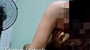 Viral scandal shows couple in homemade video with chubby Asian babe bent over in doggystyle
