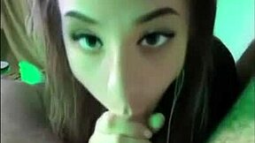 Girl sucks dick on snapchat