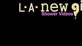 Personal-Error uh sun-kissed glow model took a shower jus' after photoshoot an' massage...