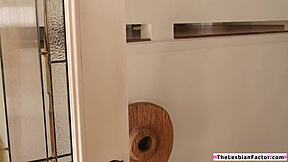 i kept teasing my blonde girlfriend in lingerie until she let me lick her natural tits pussy