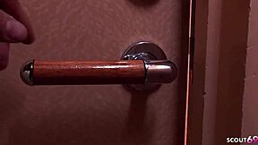 Petite japanese step-sister, you're caught masturbating, now seduce me to first time blowjob