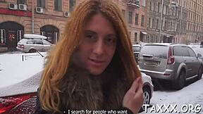 Agent starts by licking teen 18+ model before poking her small tits