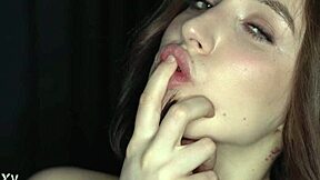 young slutty erica mori takes huge dick in ass for anal gape. she rides cowgirl and gets cum in mouth