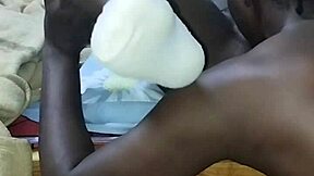 african mature black male performs oral on hairy partner. full intimate clip available on red