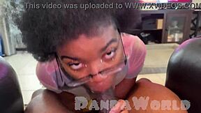 mmff double bbc blowjob with dark skin ebony deepthroat and light skin blonde slut