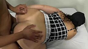 Is your slut wife dripping wet with mega butt ready for first time anal with bbc? He was super nervous fucking her tight asshole.