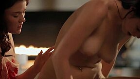 i got my fantasy come true with petite brunette and redhead pornstars