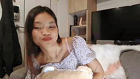 hey abby2624, that asian girl shows off her shaved pussy solo