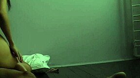 myanmar amateur college girl riding cock in cowgirl position during homemade sex session with horny asian teen