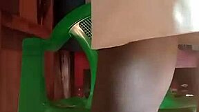 wow this local kenyan shemale with a huge cock just cums so hard in homemade solo