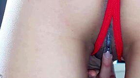 Asian Babe's Hairy Pussy Gets Oiled and Fucked Hard by Husband's Friend in Uncensored Homemade Action