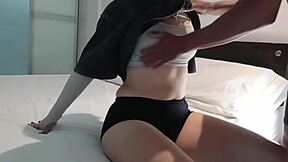 I had passionate sex that ended with cum inside her pussy without a condom