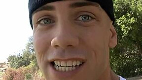 Sexy Blonde CANDY MANSON Slides the HARD DICK in Between Her BIG TITS!