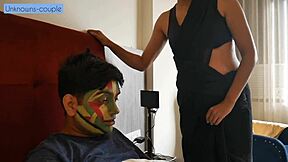 hey, you won't believe how saheb ji exploits poor mamta's compulsion with deepthroat and rough fucking in this maid roleplay