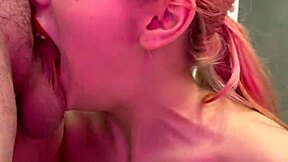 Why is this cute teen slut gagging on cock during best sloppy facefuck ever?