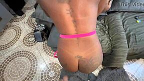 Amateur Latina teen in lingerie lets her nerdy friend enjoy pov action in this narrative.