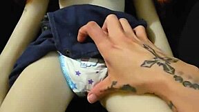 Petite rousse teams up with emy angel for some fun.