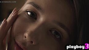 Hey, check out perfect big ass teen Dominique Gabrielle getting naked after her sexy striptease pose 😍