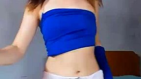 can this petite teen prostitute handle a dripping wet dildo in her tight pussy?