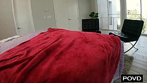 Skinny Petite Myra Glasford Skips School for Deepthroat Practice on a Monster Cock in Missionary and Doggystyle