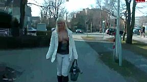 german blonde teen 18+slut naked in public 😏