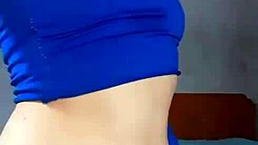 can this petite teen prostitute handle a dripping wet dildo in her tight pussy?