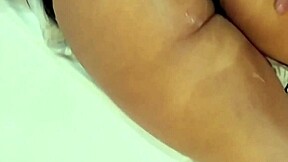 another real amateur massage therapy session for my wife karina with lucas in gym setting