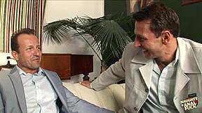 she got her tight love tunnel and dark matter pounded hard by two guys with their long schlongs