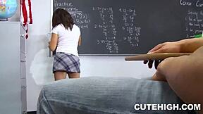 Charity bangs with large boobs gives blowjob before getting drilled