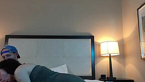 Hey, check this petite woman sucking that big cock deepthroat style