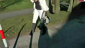 german blonde teen 18+slut naked in public 😏