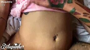 Dando Aquela Gozada Matinal With Sexy Tattooed Pornstar Squirting On Big Cock!