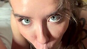 I feel so good fucking Eden Ivy's tight mouth hard