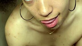 I feel so excited when naughty stepdaughter Manaia sucks my 10-inch dick and balls