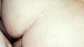 Chubby BBW Craves Doggystyle Pounding from Guy, Begging for Deep Anal in Bedroom with Moans and Tight Ass Spreading