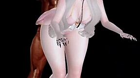 Why is this big black cock monster perforating tight teen pussy like a whore?