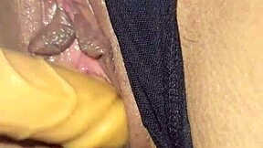 i masturbate with my friend using dildo in ass and creampie in big pussy