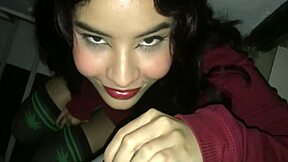 Deepthroat blowjob and very sensual moves with my beautiful latina girl ending in creampie.