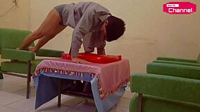 Wow, Horny Chinese Teen in California Uses Banana for Fingering and Masturbation Until Facial Cumshot!